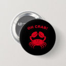 Zoek naar grappige krab buttons Marine