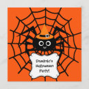 Recherche de spider halloween invitations Enfants