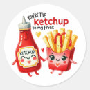 Recherche de ketchup autocollants Mignon