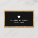 Zoek naar faux gold glitter visitekaartjes Zwart