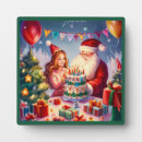 Recherche de santa claus plaques Fête