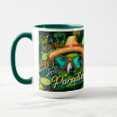 Recherche de perroquet vert tasses Tropical