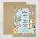 Recherche de ęr de safari anniversaire invitations Jungle