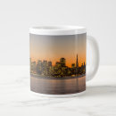 Recherche de paysage urbain tasses Image de couleur