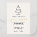 Recherche de gâteau mariage invitations Moderne