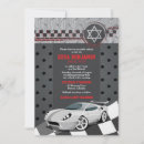 Zoek naar auto uitnodigingen Racewagen