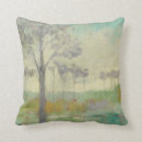 Recherche de paysages décoration coussins Vert