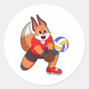 Recherche de beach volleyball autocollants Joueur de volley