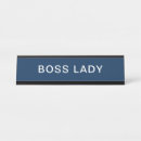 Zoek naar boss naambordjes Baas