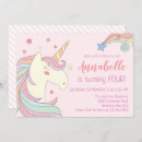 Zoek naar cute unicorn uitnodigingen Paars