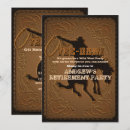 Recherche de ouest sauvage invitations Rustique