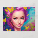 Recherche de femme cartes postales Nature