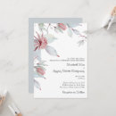 Recherche de dusty blue mariage invitations Contemporain