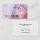 Recherche de aquarelle peinte main cartes visite Professionnel
