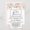 Recherche de zoom bridal shower invitations Floral