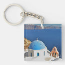 Recherche de santorini porteclés Île