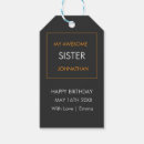 Recherche de étiquettes cadeau Typographie