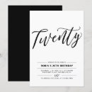 Recherche de 20ème invitations Moderne