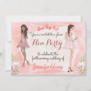Recherche de pêche de glace invitations Girly