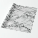 Recherche de marbre blanc papier cadeau Noir et blanc