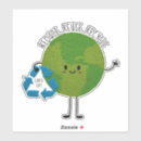 Zoek naar hergebruik stickers Onze planeet redden