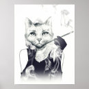 Recherche de animaux habillés posters Chat