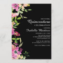 Recherche de vert et noir invitations Élégant