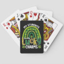 Recherche de charme chanceux jeux de cartes Shamrock