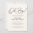 Recherche de oh boy invitations Simple