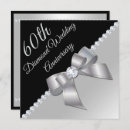 Recherche de diamond anniversary invitations Élégant