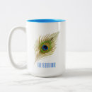 Recherche de plumes paon tasses Moderne