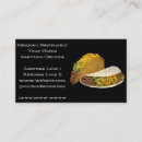 Recherche de restaurant mexicain cartes visite Taco