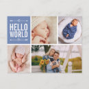 Recherche de bonjour monde cartes postales Annonce de naissance