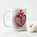 Recherche de cœur classiques tasses Rouge