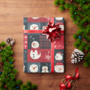 Recherche de tartan de noël papier cadeau Mignon
