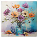 Recherche de fleurs de ressort carreaux Bouquet