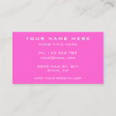 Recherche de colors cartes visite Business