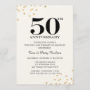 Recherche de 50th anniversary party invitations Élégant