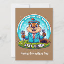 Recherche de marmotte vœux cartes Hiver