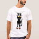 Zoek naar leuke zwarte katten tshirts Humor