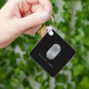 Recherche de silver porteclés Monogrammé