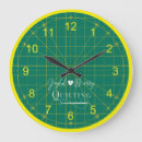 Recherche de vert jaune horloges Motif géométrique
