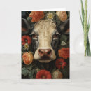 Recherche de vache toutes vœux cartes Mignon