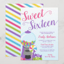 Recherche de gumball machine anniversaire invitations Coloré