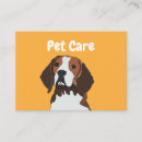 Recherche de beagles mignons cartes visite Animal