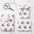 Recherche de lapins de noël papier cadeau Renard