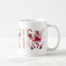 Recherche de fée de noël tasses Rouge