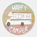 Recherche de happy camper autocollants Joyeux campeur