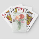 Recherche de fleur rouge jeux de cartes Fleurs