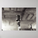 Zoek naar vintage microfoon posters Fotografie